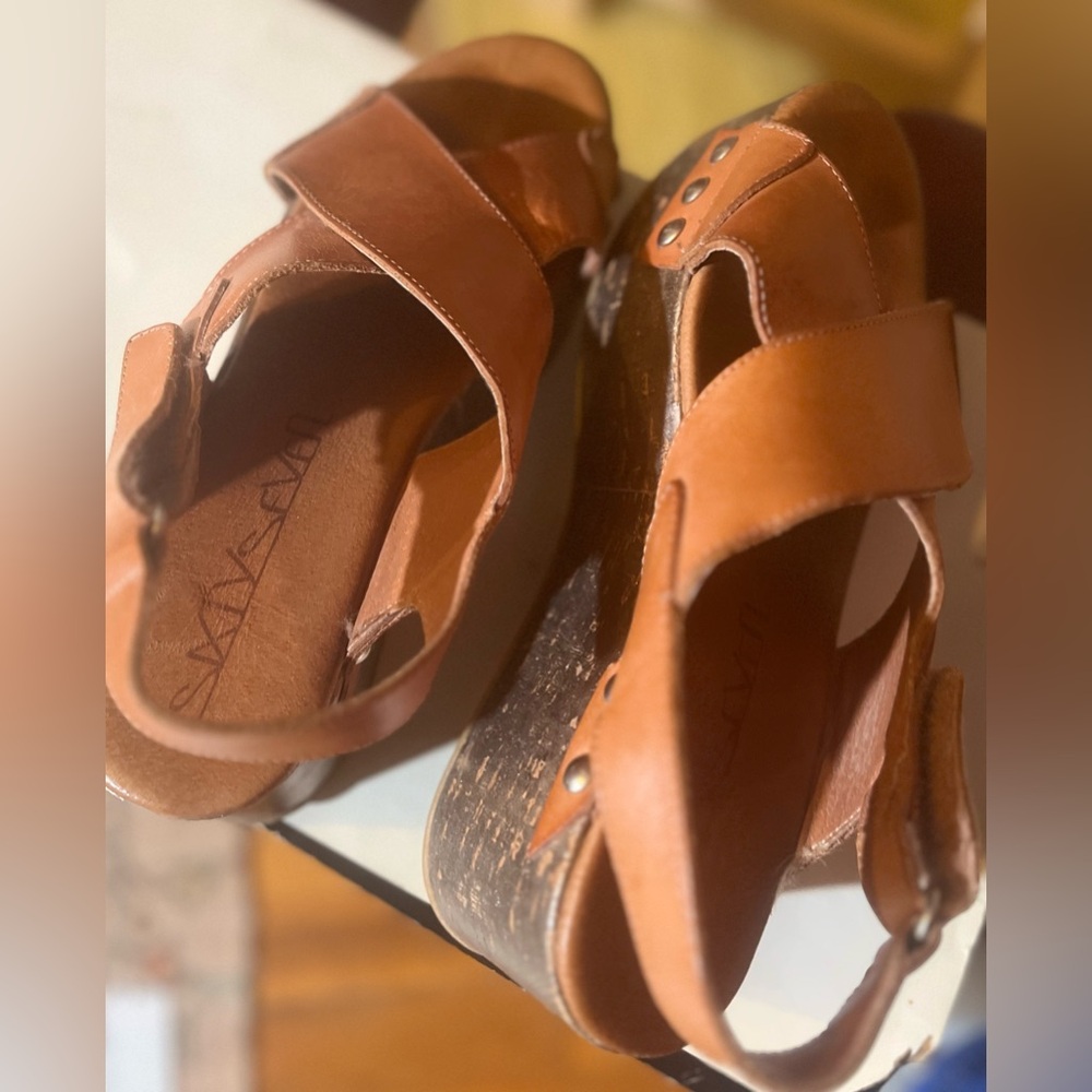 Sixtyseven pink Leather Sandals Minimalist Design - Picture 3 of 4